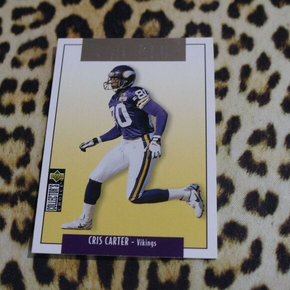 Cris Carter U74 Football Card - Picture 1 of 2